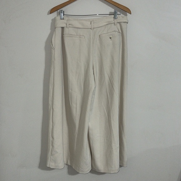 Maeve Anthropologie Wide Leg Crop Pants 8 - Picture 2 of 8